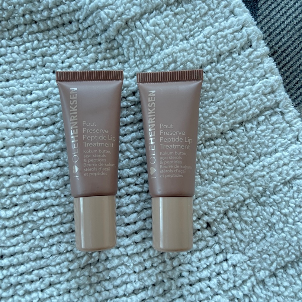 Ole Henriksen Crème Brûlée Peptide Lip Treatment Mini Duo 2x 7ml Hydrating - Picture 1 of 4